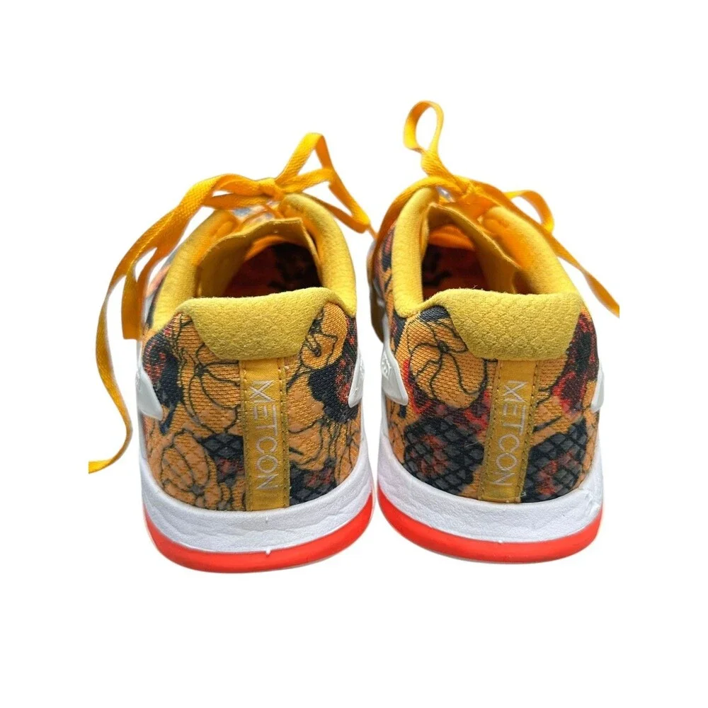 Nike Metcon 4 XD Premium Floral Gold Training Shoe Women’s 8 CrossFit HIIT